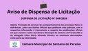 AVISO DE DISPENSA DE LICITAÇÃO N° 006/2026