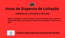 AVISO DE DISPENSA DE LICITAÇÃO N° 007/2026