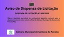 AVISO DE DISPENSA DE LICITAÇÃO N° 008/2026