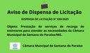 AVISO DE DISPENSA DE LICITAÇÃO N° 030/2025