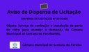 AVISO DE DISPENSA DE LICITAÇÃO N° 031/2025