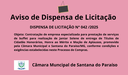 AVISO DE DISPENSA DE LICITAÇÃO N° 42 /2025