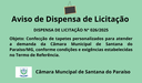 AVISO DE DISPENSA DE LICITAÇÃO - 026/2025